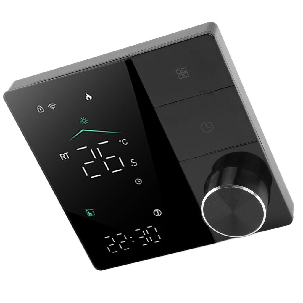 АС95?240 В интеллектуальный термостат Wi-Fi программируемая емкостная сенсорная кнопка голосовое управление через приложение Home