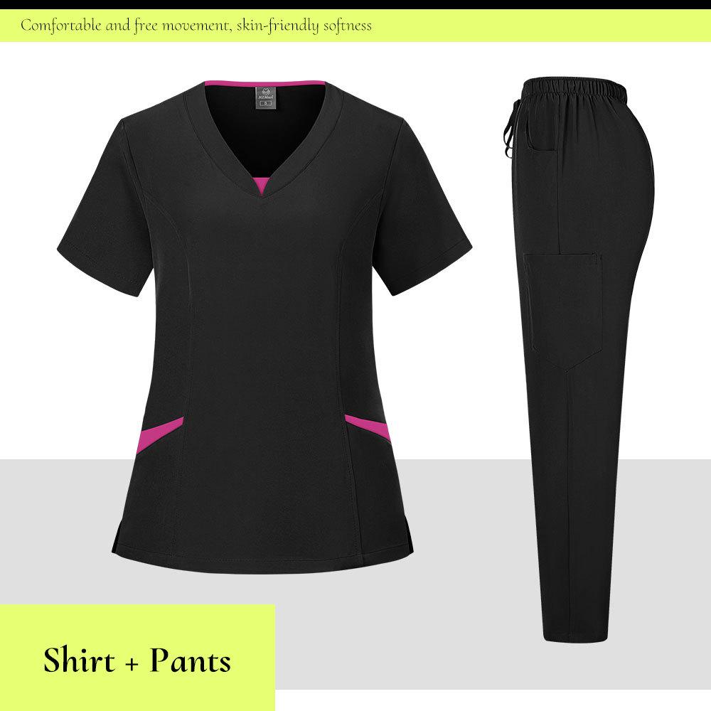 Костюм-скраб с коротким рукавом - Медицинская и сестринская униформа