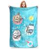 Чиикава Плед для плавания Качество Мягкий Теплый Плед Весна Дети Гостиная Новинка Покрывало