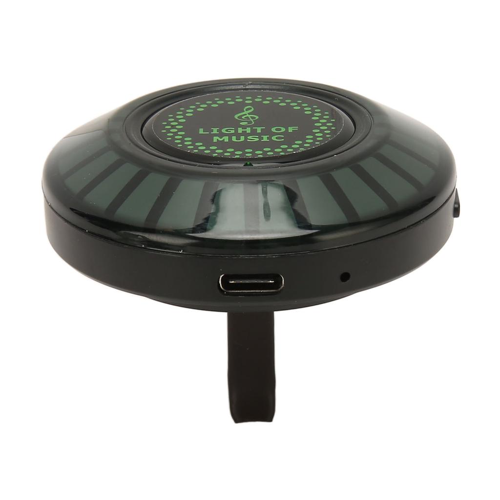 Круглый цветной RGB-звукосниматель с ароматизатором, активируемый голосом, с подсветкой