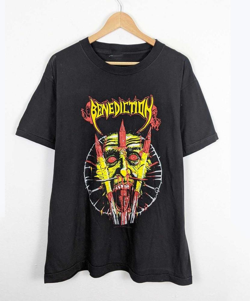 Футболка унисекс Band Benediction Euro Tour Все размеры от S до 5XL