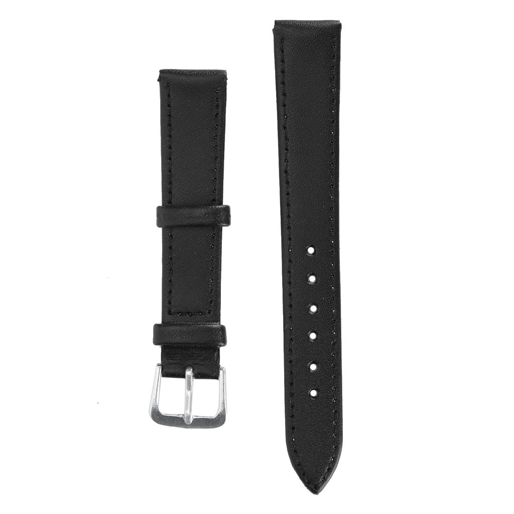 Pin Buckle Watch Band PU Leather Universal Replacement Watch Strap Part Accessory