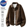 NASA MARVEL Men's Casual Turn-Down Collar Jacket