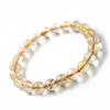 Jewelry Town Shosenkyo Rutilated Quartz 16cm Inner Power Stone for Good and Work [Eigado] Bracelet, 8.5mm Beads, Diameter, Fortune, Money,