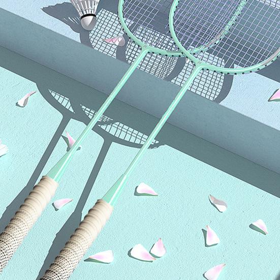 1.8m Fishing Pole Wrap Shock-absorbing Anti-cocoon Faux Leather Gradient Printed Elastic Handle Sweatband Fishing Tool