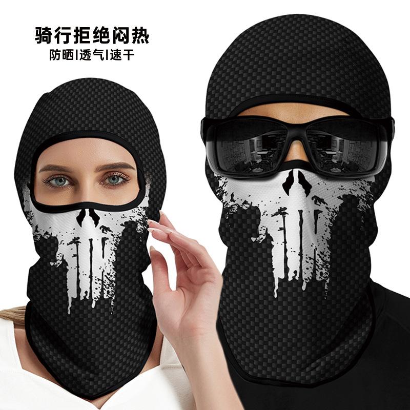 3D Смешная маска Мотоциклетная маска для лица Лыжная маска Джокер Череп Балаклава Головной убор для походов на открытом воздухе Кемпинг шейный платок бандана шарф для мужчин