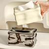 Ceramic Paper Box Household Tissue Box Storage Box Dining Table Coffee Table Home Decoration Nordic Ins