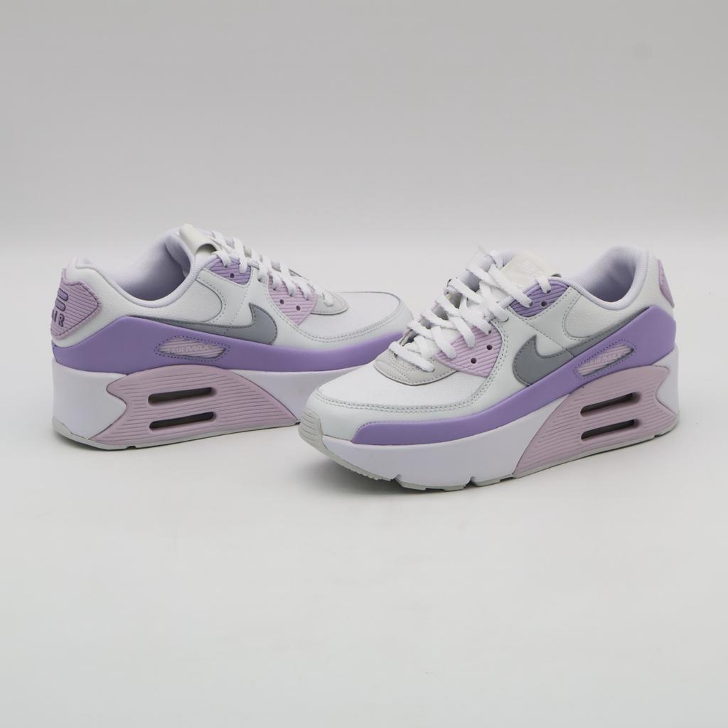 FD4328-113 Nike Air Max 90 LV8 Белый Гортензии Саммит Уайт Вольф Грей (Женский)
