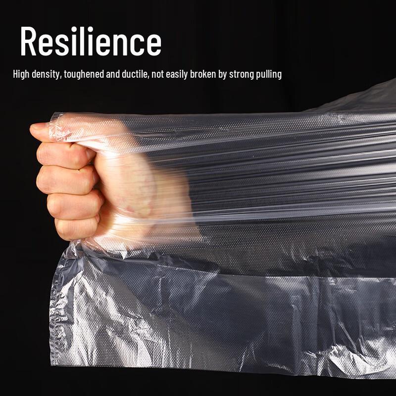 JIACHI Thickened White Plastic T-Shirt Shopping Bags