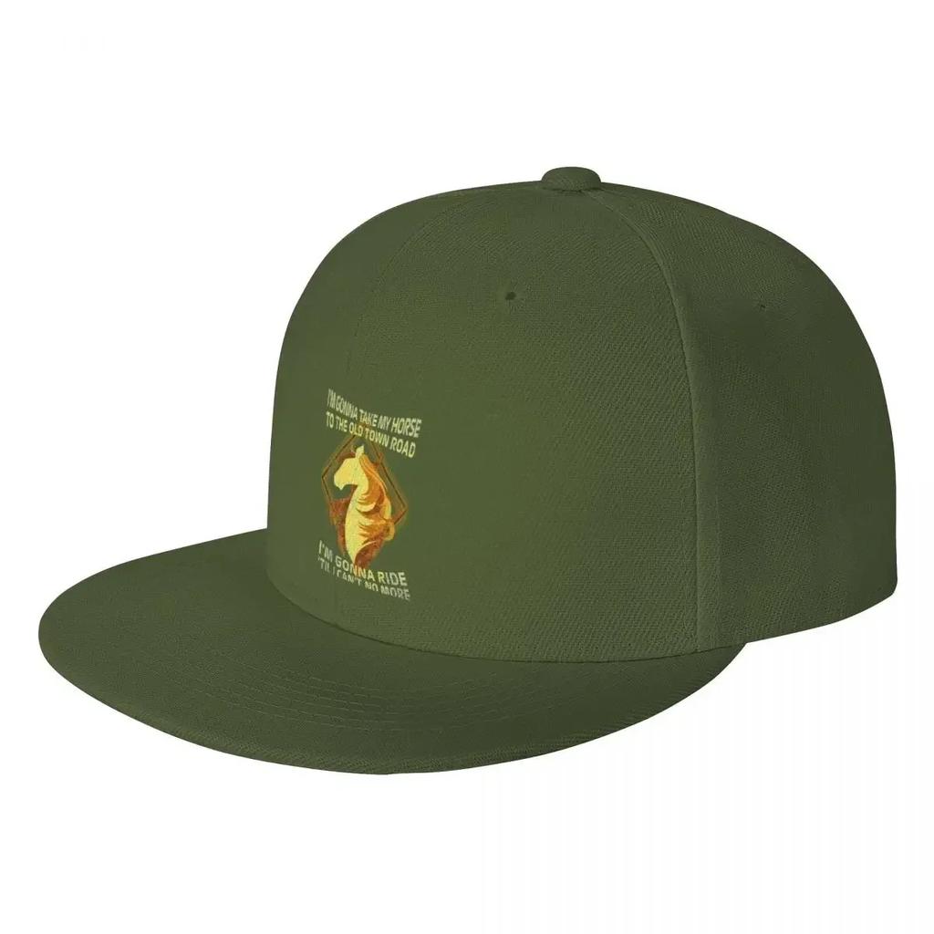 Old Town Road Baseball Cap Sun Cap Hip Hop Thermal Visor Womens Hats Unisexs
