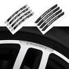 AAVW1 4Pcs/Set Car Styling Wheel Rim Sticker Badge For Mercedes Benz W204 W205 W211 Amg W212 W213 W203 Smart 451 Fortwo W176 W124