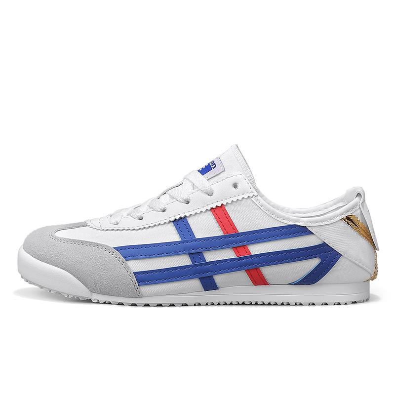 Новая мужская обувь Форрест Гамп Универсальные маленькие белые кроссовки Мужская ретро мода в стиле athleisure Трендовые слипоны на одной подошве tênis