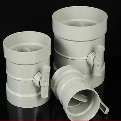 Ручной клапан регулировки расхода воздуха из ПВХ, устойчивый к давлению и падению, трубопроводный воздушный стопор, ПП переключатель, регулирование воздуха