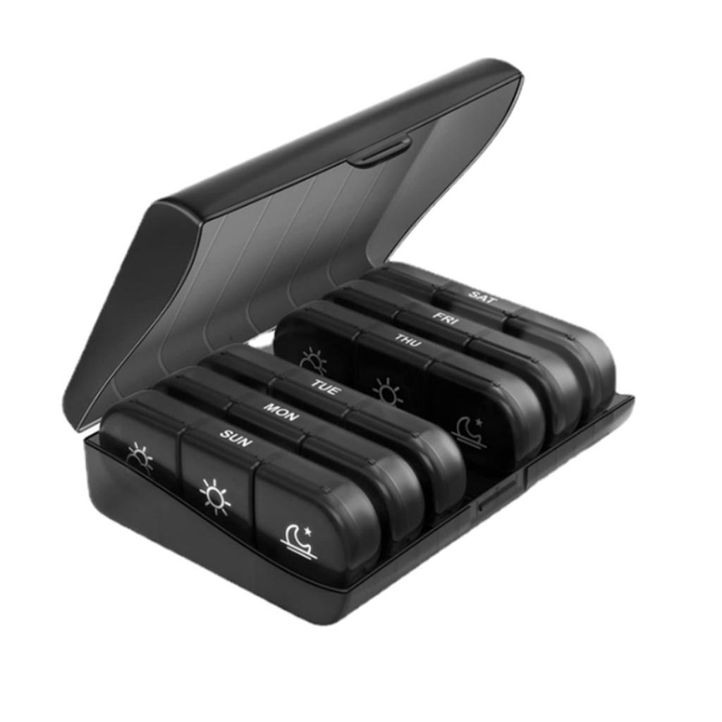 Еженедельный органайзер для лекарств 3 раза в день, большой, на 7 дней, ежедневный планировщик лекарств, контейнер, кейс 21