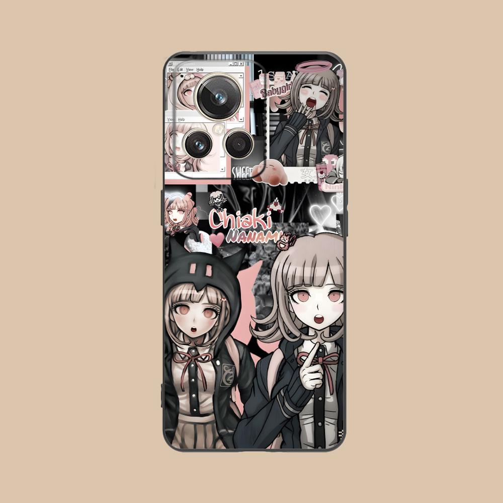 Чехол для телефона Danganronpa Чиаки Нанами для Realme GT 8 Neo Pro C75 73 71 C67 65 C55 53 C35 31 C20 15 Мягкий TPU ударопрочный чехол