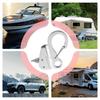 Quick Threading Stainless Steel Hooks Adjustable Sliding Spring Hooks  Marine Hardware