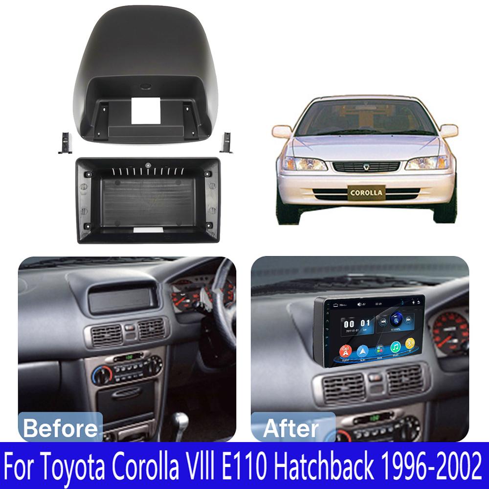 Автомагнитола Мультимедиа MP5 Плеер Головное Устройство Стерео BT Для Toyota Corolla E110 VIII Хэтчбек 1996-2002