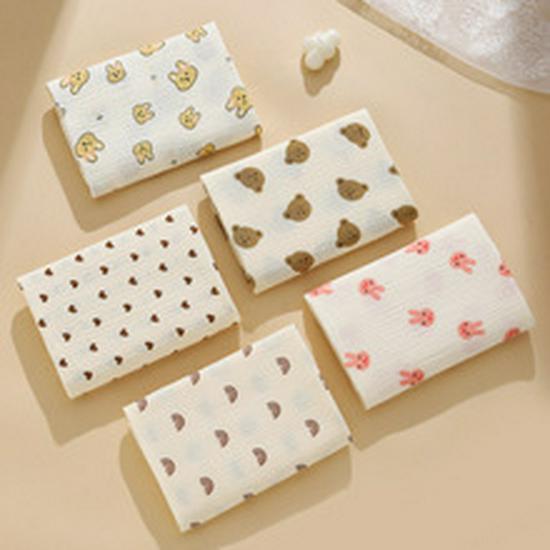 Cartoon Pattern Pure Cotton Baby Blanket & Bath Towel