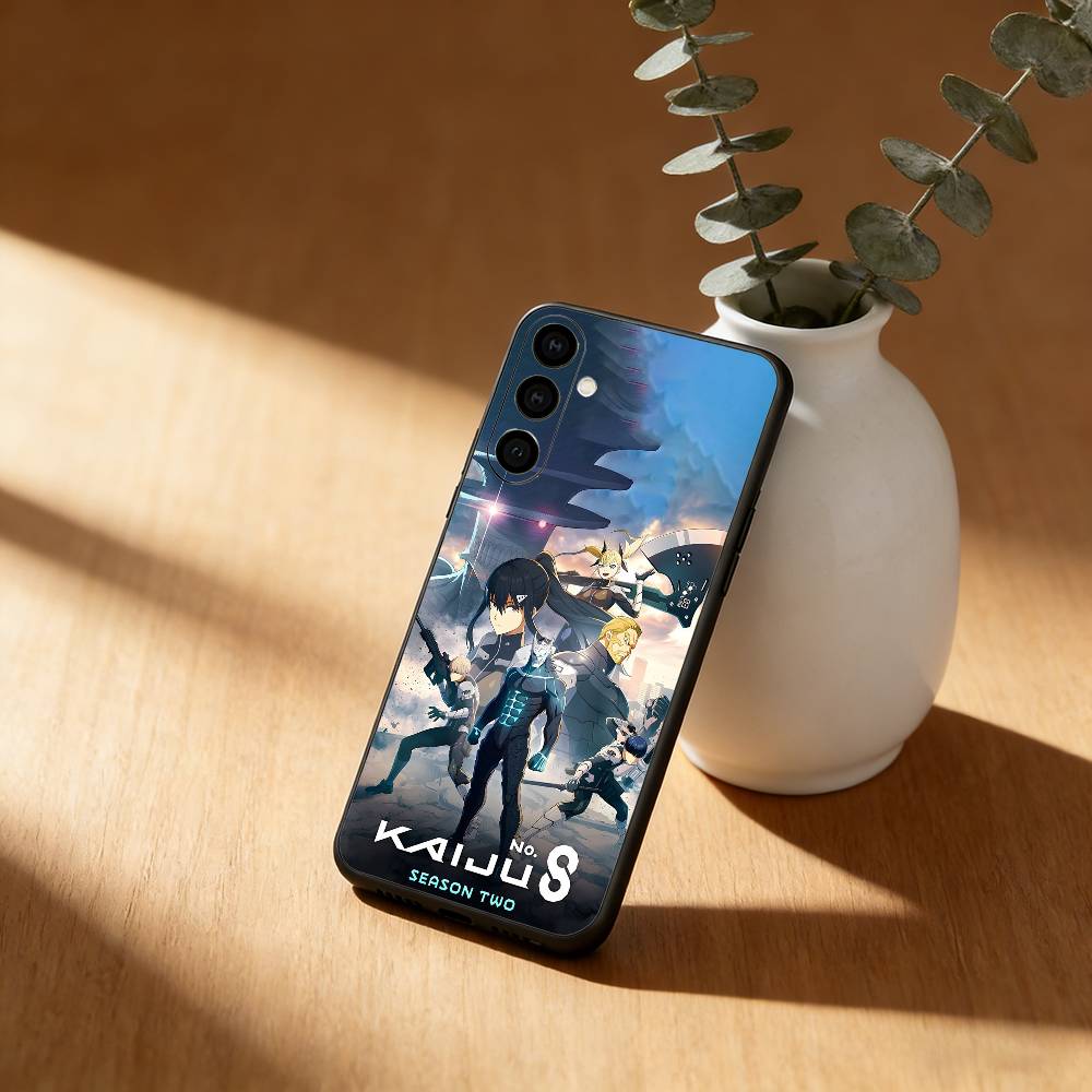 Горячий K-Kaiju No8 Аниме Чехол для Телефона Для Samsung Galaxy A91,80,73,72 ,71,53,52,32 ,31,22,21s,20, Мягкий Черный Чехол