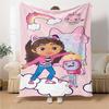 Gabby's Dollhouse Blanket Ultra-Soft Suitable for Office Chair Picnics Sofa Four Seasons Multipurpose Digital Print Birthday Christmas Gift Blanket
