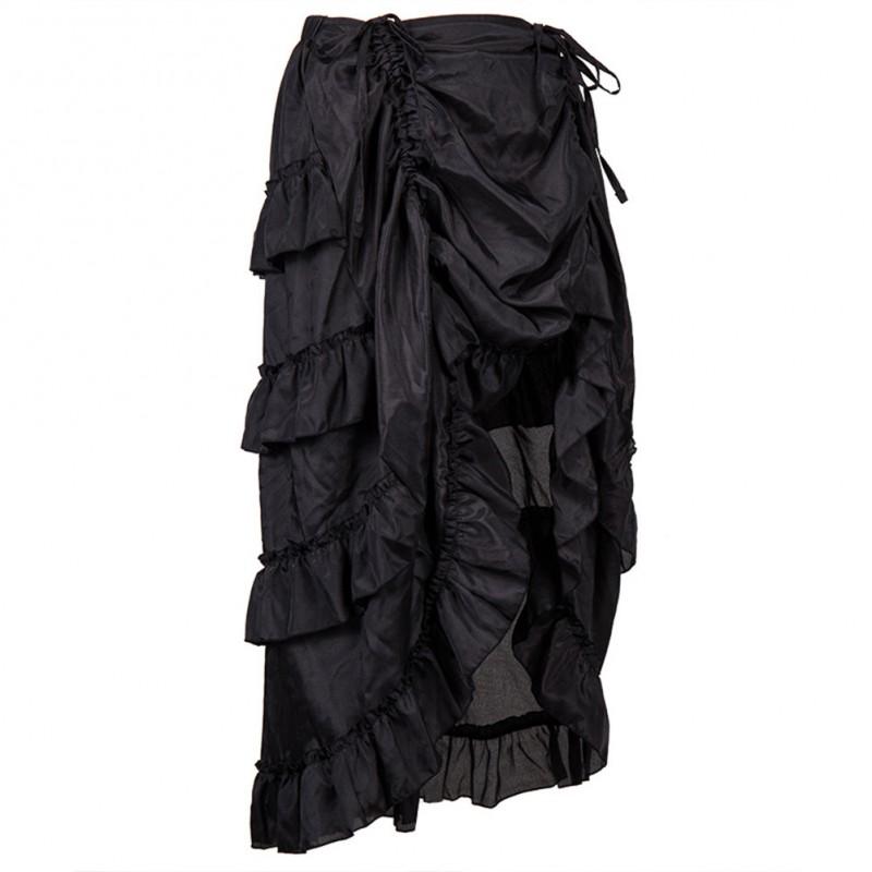 Womens Modern Dance Hip Hop Stage Skirt Halloween Pirate Performance Costume