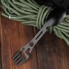 Multi-function Bottle Cans Opener Stainless Steel Multifunctional Spork  EDC Survival