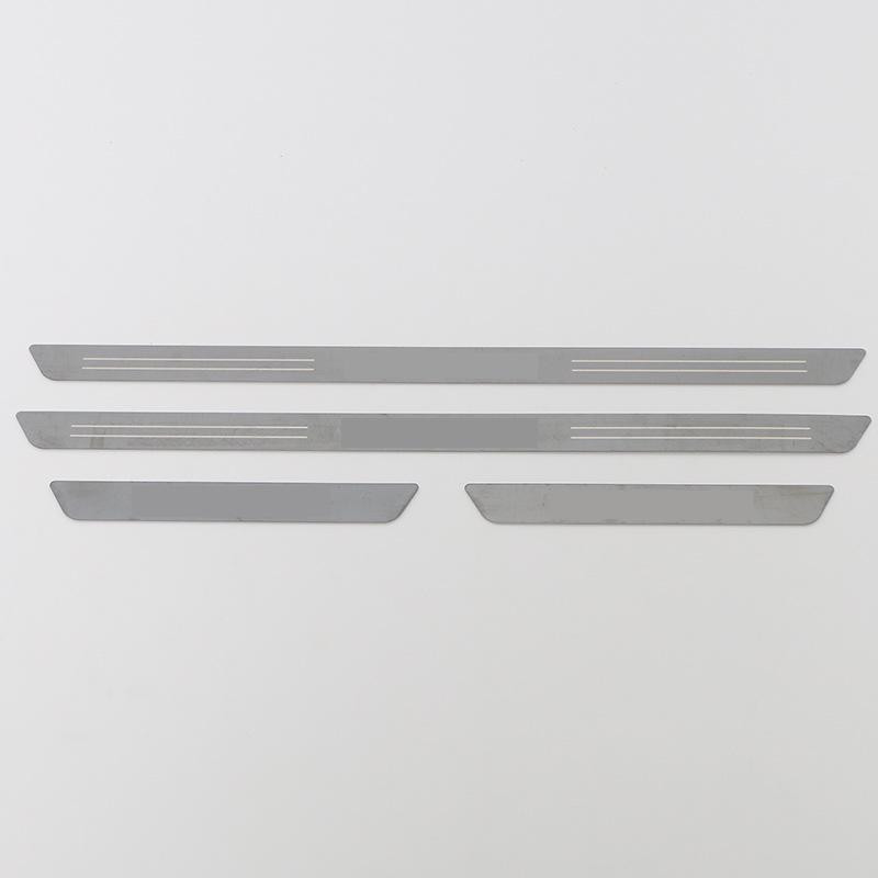 MG 23 MG7 Stainless Steel Sill Strips & Pedal Decoration Stickers - Car Interior Accessories