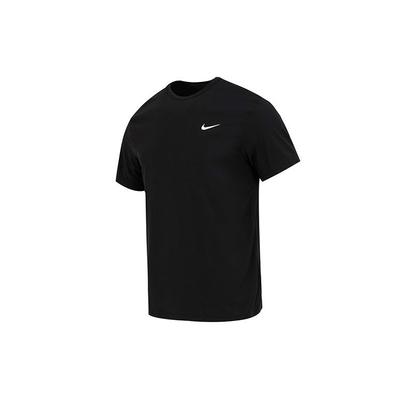 Dri-Fit UV Hypervis Спортивная повседневная футболка с коротким рукавом с круглым вырезом SS23 Мужские топы Черные DV9840-010