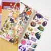 1 шт., американские винтажные наклейки с изображением животных, цветные наклейки на края для девочек и мальчиков, чехол для мобильного телефона, багажа, гитары, платформы для ПК и ноутбука, украшения своими руками