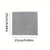 10/20/50pcs Kitchen Towel, Ultra-fine Fiber Light Gray Cleaning Cloth Set, Absorbent, Soft And Stain-removing Cloth