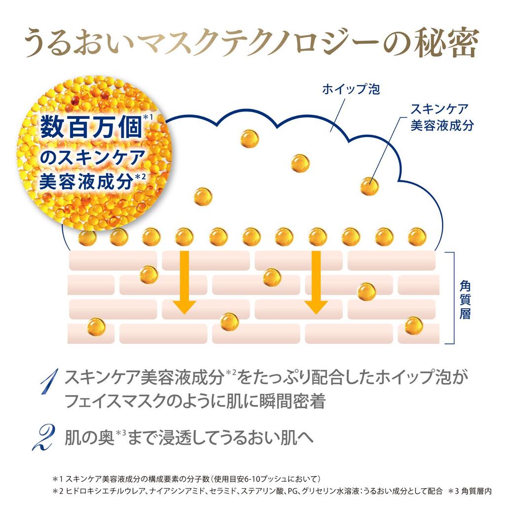 Dove Moisture Whipped Foaming Body Wash, Smooth Pump + Refill (540g + 2 X 430g) Body Soap, Refreshing Citrus Scent