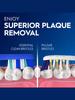 ORAL B Pro-3D White Pulsar Вибрирующая электрическая зубная щетка на батарейках, упаковка 2 шт., вибрирующие щетинки, тонкая ручка со встроенным источником питания