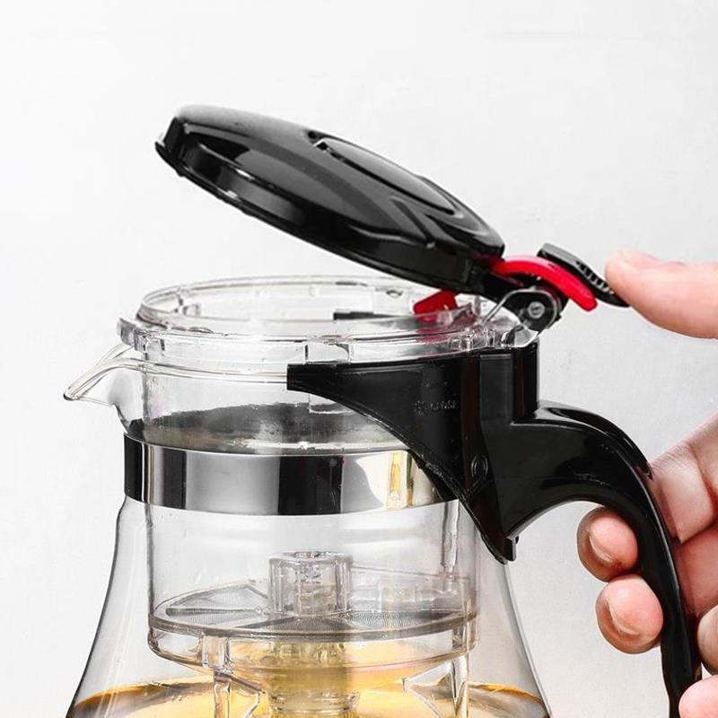 Чайник для заваривания 900 мл/750 мл/500 мл/350 мл прочный стеклянный чайник и набор чашек стеклянный чайник с заварником пуэр чайник гайвань