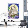 5D DIY Алмазная вышивка Полный набор Сова Бисерная картина Алмазная мозаика Животные Картина