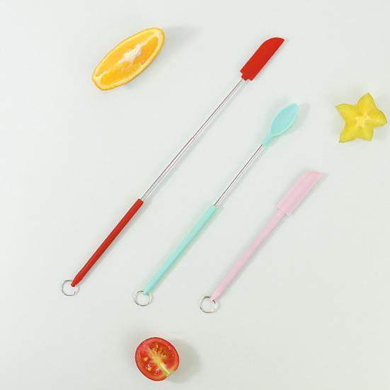 Креативный многоразовый, легко очищаемый, экологически чистый, эффективный скребок для бутылок с маслом для торта, ресторанные принадлежности, лопаточка для торта