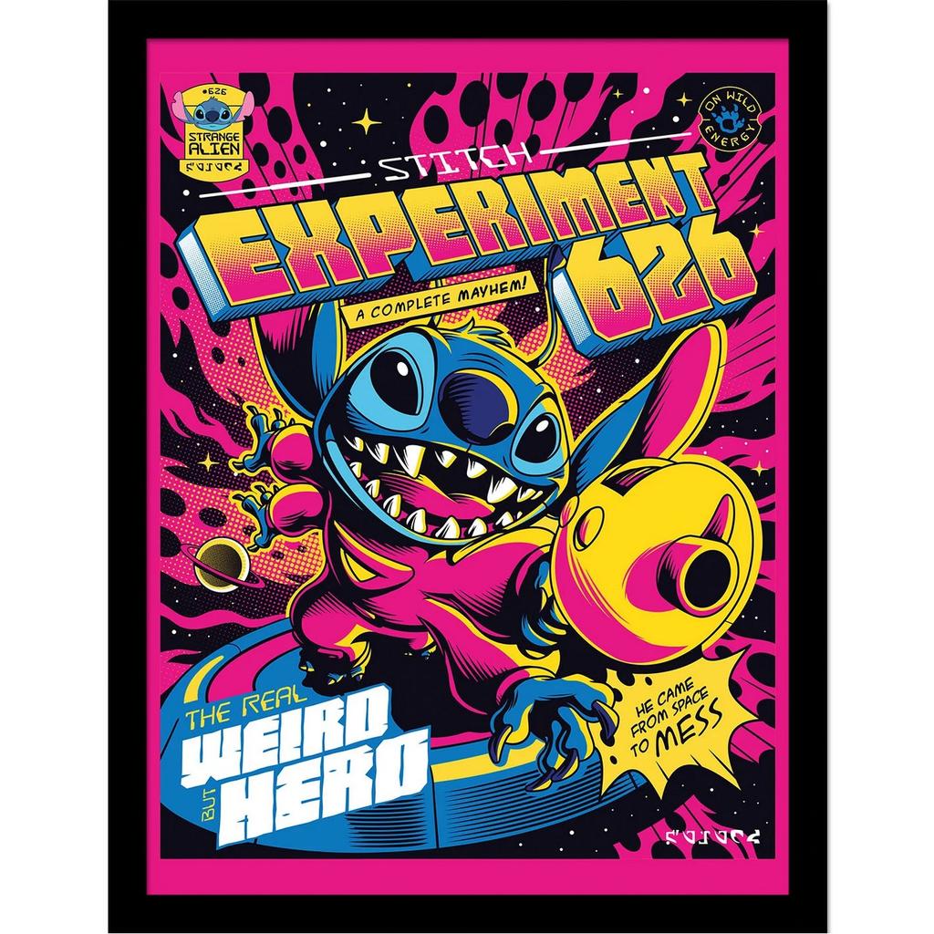 Lilo & Stitch Комикс 4 Рамочный постер