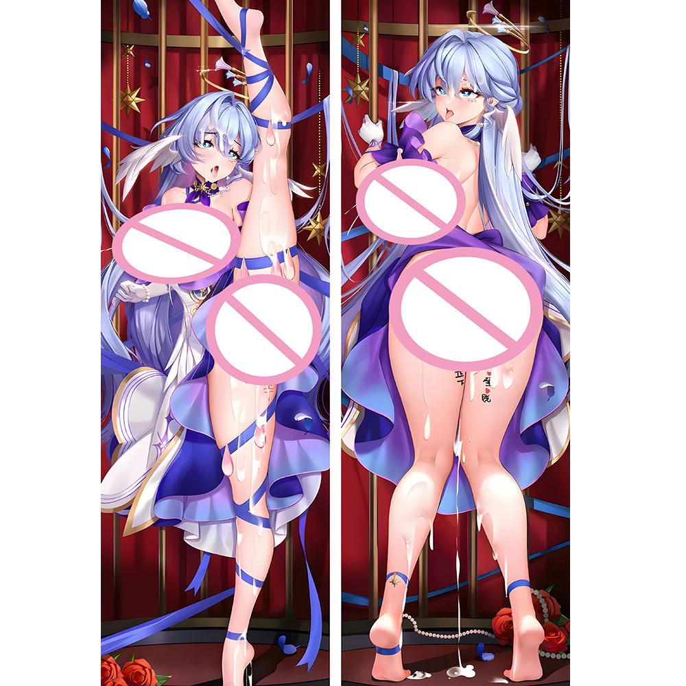 Game Honkai Star Rail Robin Bed Pillowcase Personalizar Fundas De Almohadas Anime Robin Hugging Fullbody Pillow Cushion Covers