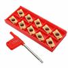 10 шт. сменные пластины APMT1604 DP5320 25R0.8 твердосплавные пластины CNC Gold Tool Kit