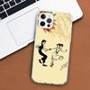 Чехол для телефона I Love Dance для Apple iPhone 11 12 13 15 14 Pro 7 XR X XS Max 8 Plus + Mini SE с индивидуальным принтом, мягкий чехол