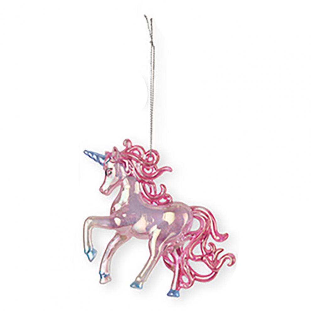 Tree Ornament Festive Winter Acrylic Christmas Ornaments Colorful Snowflake Ballerina Dancer Feather for Xmas Tree Decor