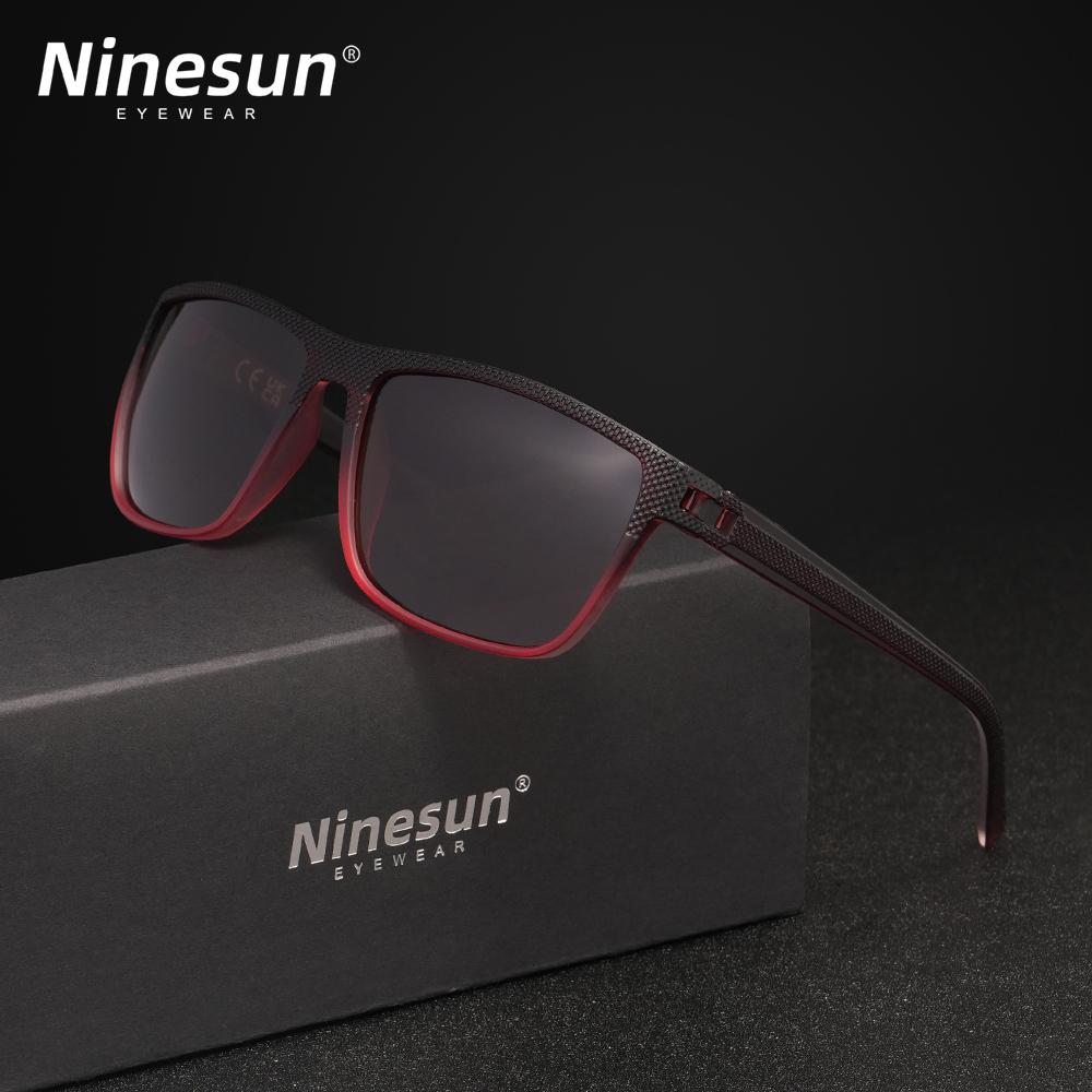 NINESUN New Fashion Men/Women Sunglasses Rainbow Mirror Lens Polarized UV400 Glasses Large Frame High Quality Driving Eyewear