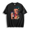 Vibrant Girl Graphic T-Shirt - Street Art Design Unisex Tee