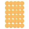 30Pcs Turmeric Kojic Acid Face Sponge Pores Cleaning Reusable Round Absorbent Compressed Makeup Removal Exfoliating SPA Face Cleansing Pad Kit