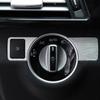 Наклейки на кнопку регулировки фар автомобиля, подходят для Mercedes Benz A W176 B W246 C W204 E W212 E350 GLK X204 GL
