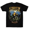 Cirith Ungol Мороз и Пламя Хлопок Черный Все Размеры Унисекс Футболка