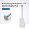 Cuticle Removal Electric Nail Drill Bit T-shaped Mills Grinder Nail Polishing Bits  Nail Salon