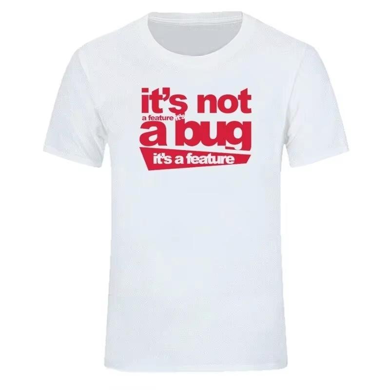 Креативная Забавная Программист Код Работает Почему Мем Принт Футболка Camiseta Hombre Операционная Система Linux Модная Уличная Одежда Для Подарка