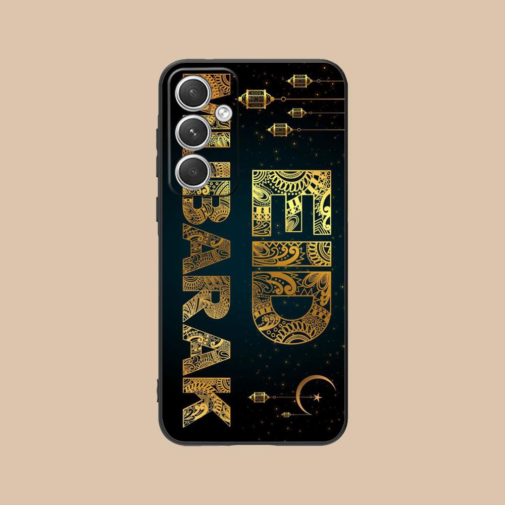 Чехол для мобильного телефона Eid Mubarak для Samsung Galaxy S26 S25 S24 S23 S22 S21 S20 Note20 Plus FE Ultra Цветной Чехол Чехол Роскошный