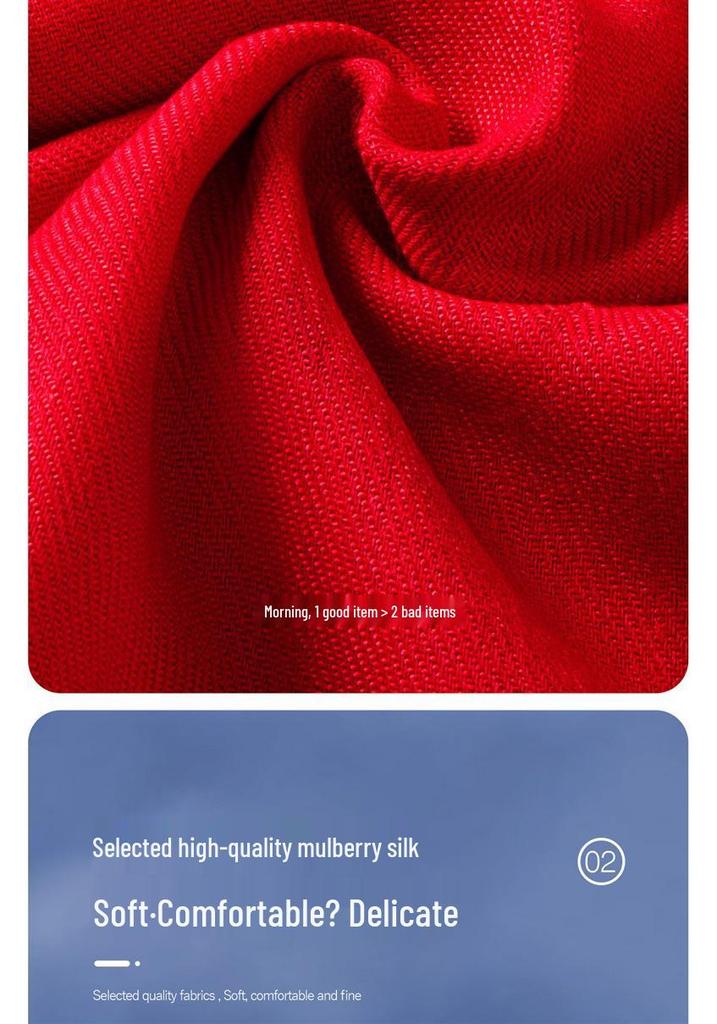 2026 Corporate Event Red Scarf with Custom Logo Embroidery - Anniversary Celebration Shawl