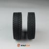 Scaleclub 1/14 Truck Simulation Road Tires  For Tamiya  Scania 770S MAN Benz Volvo RC Trailer Tipper Car Diy Parts